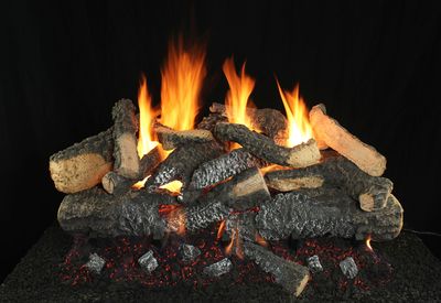 Hargrove: 30" Kodiak Timbers Double Stack Log Set