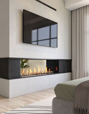 Regency: 60-Inch Seattle See-Through Fireplace