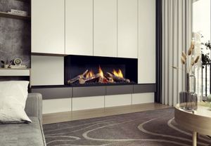 Ortal: Two Sided Corner Fireplace 60H