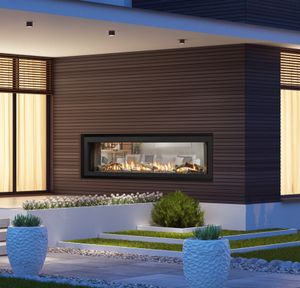 Heat & Glo: Primo II 72 See-Through Fireplace