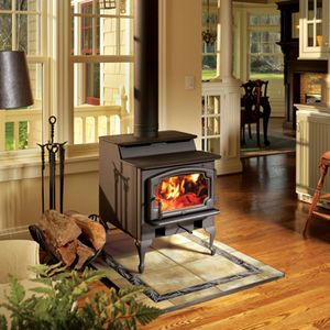Lopi: Endeavor Next-Gen Hybrid Wood Stove