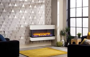 Regency: Skope 43-Inch 3-Sided Electric Fireplace