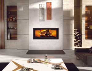 Valcourt: St. Laurent Linear Wood Fireplace