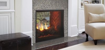 Hearth & Home Technologies: Fortress 36 Indoor/Outdoor See-Through Fireplace