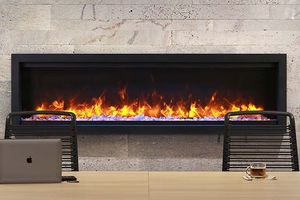 Ambiance: Impressionist 42 Linear Electric Fireplace