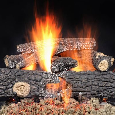 Hearth & Home Technologies: 18-Inch Fireside Realwood Outdoor Gas Log Sets