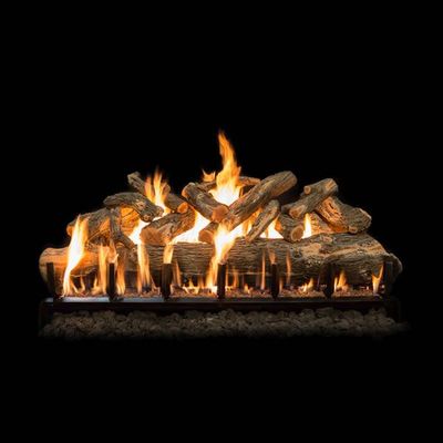 Grand Canyon: Arizon Weathered Oak Jumbo See-Through Log Set 120in