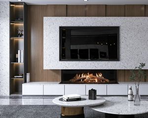 Ortal: Two Sided Corner Fireplace 60