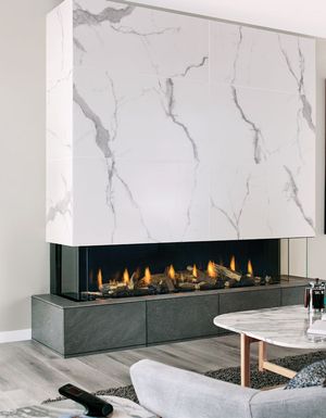 Regency: 72-Inch San Francisco Bay 3-Sided/Corner Fireplace (Power Vent)