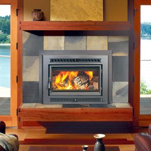 Fireplace Xtrordinair: Large Flush Wood NexGen-Hybrid (Rectangular)