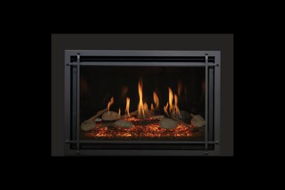 Kozy Heat: Chaska 34 Gas Insert - Glass