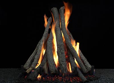 Hargrove: 30" Everest Pinnacle Log Set - Mid Stack