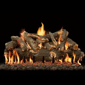 Grand Canyon: Arizona Weathered Oak See-Through Gas Log Set 18in