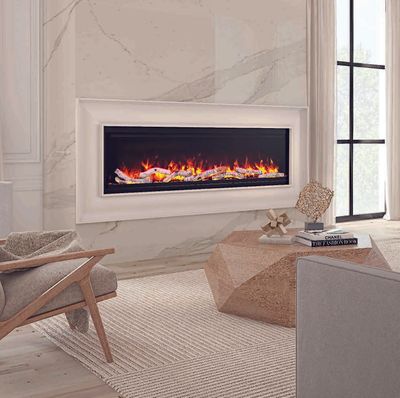 Ambiance: Impressionist 60 Linear Electric Fireplace