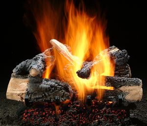 Hargrove: 18" Inferno Charred Log Set