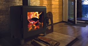 MF Fire: Nova Stove - Charcoal Body/Charcoal Door