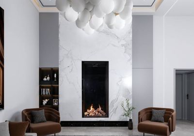 Ortal: Front Facing Fireplace 31H (31x65)