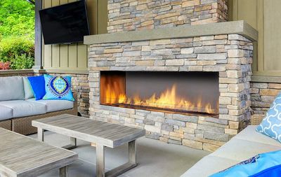 Regency: HZO60 Outdoor Fireplace