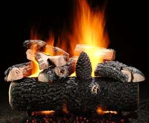 Hargrove: 18" Hargrove See-Thru Log Set