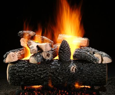 Hargrove: 21" Hargrove See-Thru Log Set