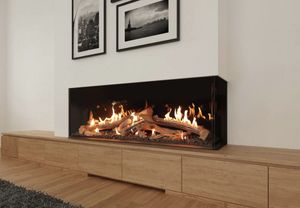 Ortal: Two Sided Corner Fireplace 68H