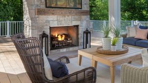 Vesper 42 Outdoor Gas Fireplace