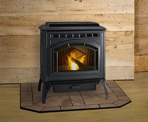 Quadrafire: Trekker Cast Iron Pellet Stove