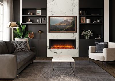 Regency: Skope E110 3-Sided Fireplace