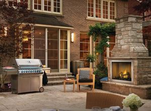 Napoleon: Riverside 42 Outdoor Fireplace