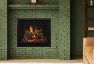 Kozy Heat: Nordik 36 DV Gas Fireplace - Logs