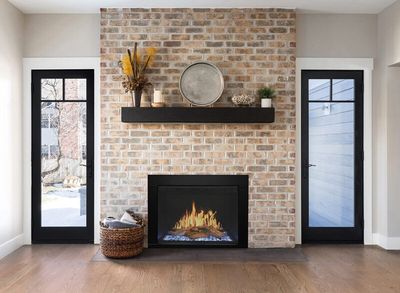 Modern Flames: Orion 30" Traditional Electric Fireplace Insert (Large Surround)