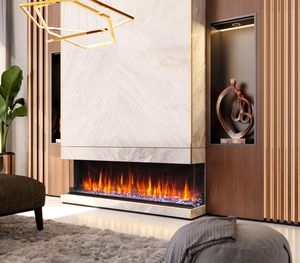 Kozy Heat: Osseo E64 Multi-sided Linear Fireplace