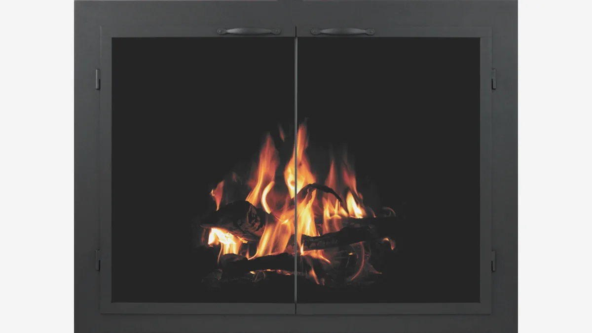 Stoll Columbia essential fireplace glass door