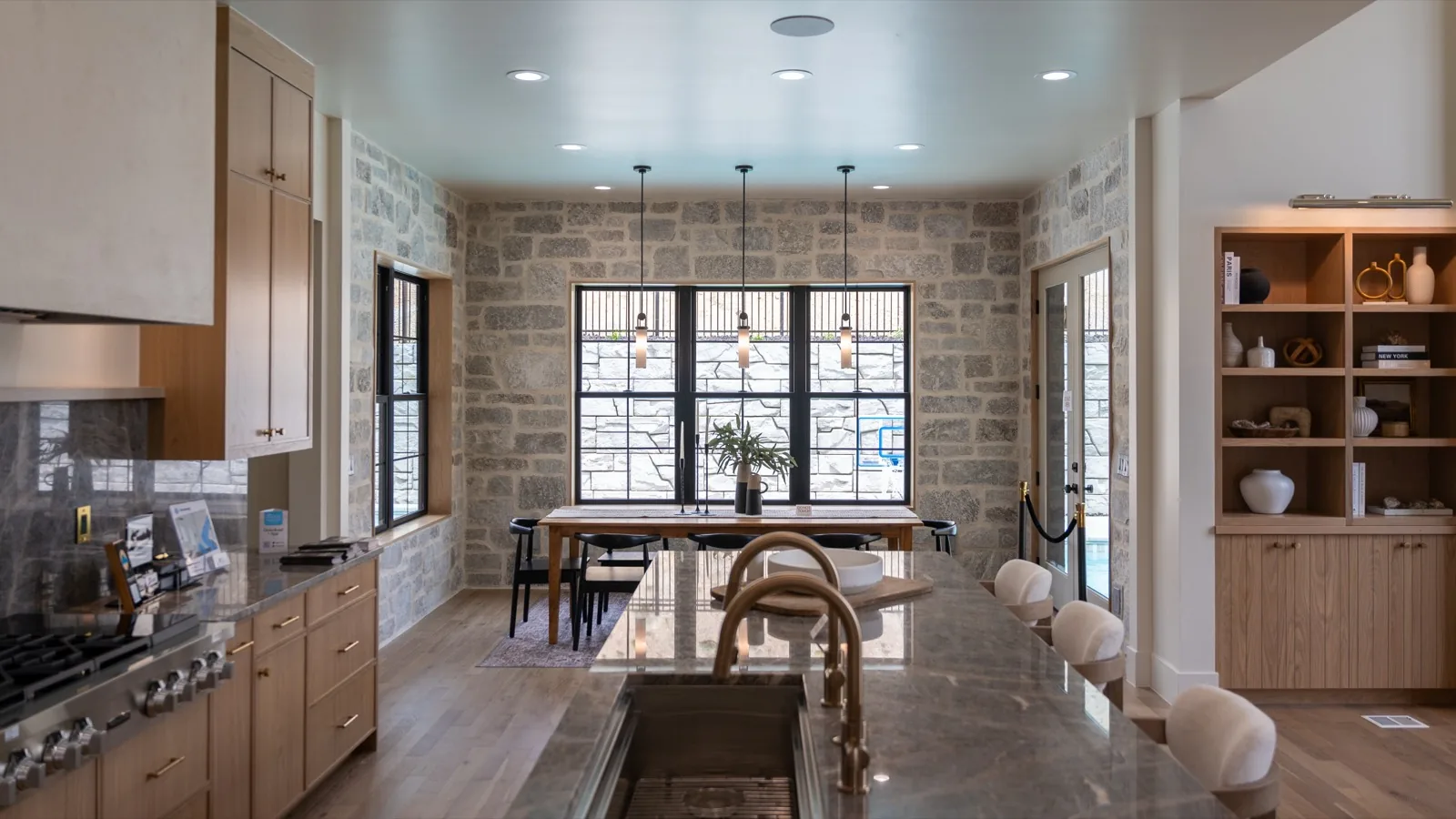 Merrillstone natural stone veneer application